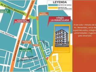 Foto 11 de Tu Hogar Ideal Te Espera Limite De Surco Hermoso Departamento Acogedor Y Bien Ubicado