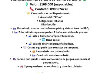 Foto 2 de Vendo Amplio y Moderno Departamento Remodelado en la Urbanización El Condado - Norte de Quito