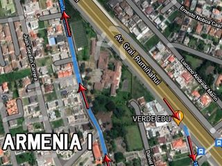 Foto 1 de Vendo terreno de 1.264M2 con oficinas y galpon en la Av. General Rumiñahui