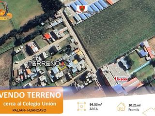 Foto 1 de ¡Tu terreno ideal en Palian Huancayo te espera!