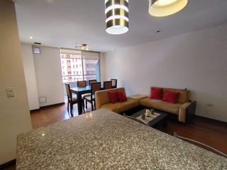 Foto 4 de Sector La Carolina, En Renta Dpto. 2D 90 m2 Amoblado con balcón