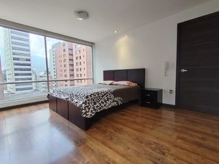Foto 14 de Sector La Carolina, En Renta Dpto. 2D 90 m2 Amoblado con balcón