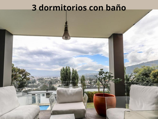 Foto 13 de En Cumbayá Casa de venta con 4 habitaciones, más departamento independiente de 199 m2