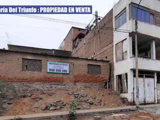 Foto 1 de Villa María del Triunfo - Terreno en venta