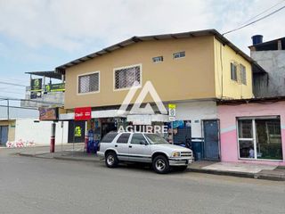 Foto 4 de EN VENTA: terreno + construcción esquinera frente al Mercado Las Palmeras, Machala