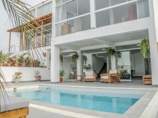 Foto 1 de ALQUILO HERMOSA CASA RESIDENCIAL MARINA LANCHEROS - FRENTE AL MAR DE ANCÓN (9)