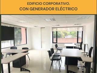 Foto 1 de RENTO OFICINA CORPORATIVA EDIFICIO CON GENERADOR ELÉCTRICO EN LA AV. 12 DE OCTUBRE -  QUITO.