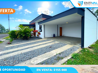 Foto 1 de VENDO CASA MODERNA en Urbanización Privada La Toscana, en Santo Domingo