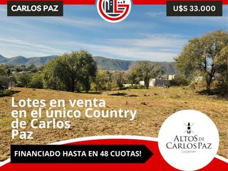 Foto 1 de VENTA TERRENOS COUNTRY ALTOS DE CARLOS PAZ