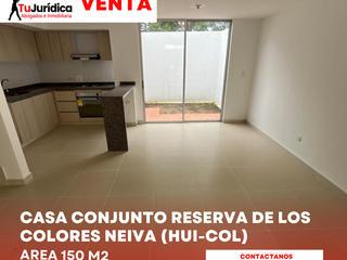 Foto 6 de SE VENDE ESPECTACULAR CASA DE 3P CONJUNTO RESERVAS DE LOS COLORES NEIVA (HUI-COL)