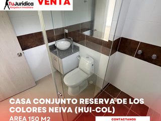Foto 14 de SE VENDE ESPECTACULAR CASA DE 3P CONJUNTO RESERVAS DE LOS COLORES NEIVA (HUI-COL)