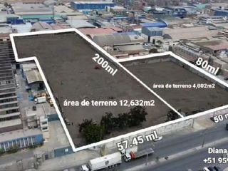 Foto 1 de EN VENTA TERRENO DE 12632 M2 EN AV ARGENTINA INDUSTRIA LIVIANA