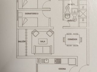 Foto 18 de DEPARTAMENTO DE ESTRENO, DESDE 64 M2 A 83 M2, 3 DORMITORIOS, 2 BAÑOS, EXCELENTES ÁREAS COMUNES