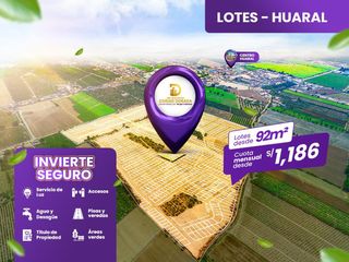Foto 7 de Urbanización Residencial CIUDAD DORADA LOTES EN HUARAL. PROYECTO EN PREVENTA con Título de Propiedad Independizado. INMOBILIARIA GRUPO CALDEXA