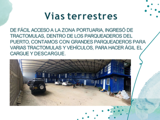Foto 9 de LOTE EN LA SOCIEDAD PORTUARIA CON LICENCIA DE OPERACION HASTA EL AÑO 2040