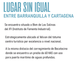 Foto 5 de LOTE EN BOCATOCINO - MUNICIPIO JUAN DE ACOSTA ATLANTICO