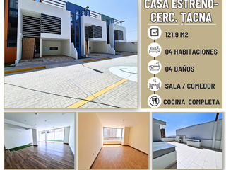 Foto 1 de CASA ESTRENO EN VENTA EN PLENO CERCADO DE TACNA
