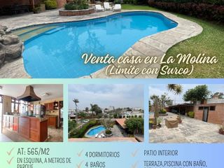 Foto 1 de Venta casa en Urb. La Fontana, La Molina (Limite con Camacho y Golf Los Inkas)