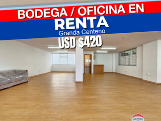 Foto 1 de BODEGA U OFICINA EN RENTA 95M2 GRANDA CENTENO