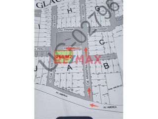 Foto 1 de Terreno En Alquiler / Cercado / 268 M2 / S/.1,500 / Sector America