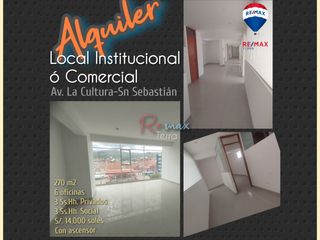 Foto 1 de Oficinas corporativas en Alquiler en Av. Principal Av. La Cultura-San Sebastián