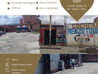 Foto 1 de Inmueble de 545 m² en zona comercial estratégica – Huaraz 🏢📍