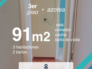 Foto 3 de DEPARTAMENTO 3ER PISO + AZOTEA EN VENTA 132 M2 JR. RÍO AMARILLO – LA MOLINA