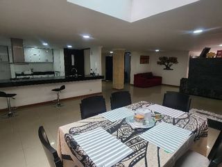 Foto 4 de ARRIENDO APTO DUPLEX 121 MTS+60 TERRAZA  BOGOTA/SANTA BARBARA  LINDISIMO CHIMENEA TERRAZA, 4 HABITACIONES+CUARTO DE SERVICIO+5 BAÑOS, TERRAZA DE 60 MT