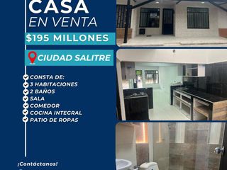 Foto 1 de CASA CIUDAD SALITRE
