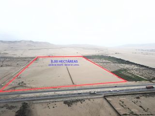 Foto 1 de EN VENTA TERRENO DE 8.00 HECTAREAS EN CHANCAY, A 10 MINUTOS DEL PUERTO DE CHANCAY