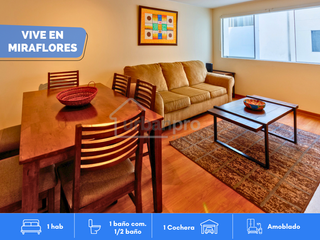Foto 1 de Dpto Amoblado cerca Av. Larco / Incluye Cochera / Precio Negociable
