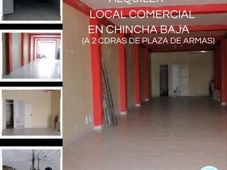 Foto 1 de Alquiler local comercial en Chincha Baja, Chincha,Ica