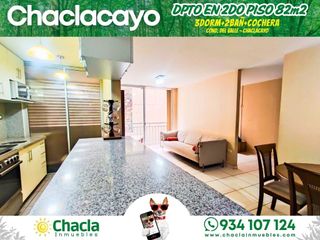 Foto 2 de Departamento en 2do piso con 82m2 y 3 Dormitorios en Chaclacayo