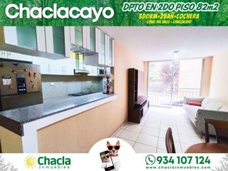 Foto 3 de Departamento en 2do piso con 82m2 y 3 Dormitorios en Chaclacayo