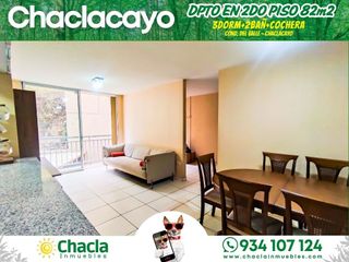 Foto 4 de Departamento en 2do piso con 82m2 y 3 Dormitorios en Chaclacayo