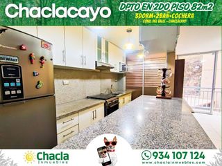 Foto 5 de Departamento en 2do piso con 82m2 y 3 Dormitorios en Chaclacayo