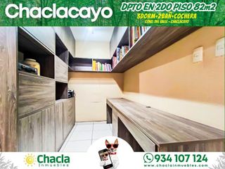 Foto 10 de Departamento en 2do piso con 82m2 y 3 Dormitorios en Chaclacayo