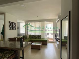 Foto 3 de Vendemos hermoso apartamento amoblado en Conjunto.