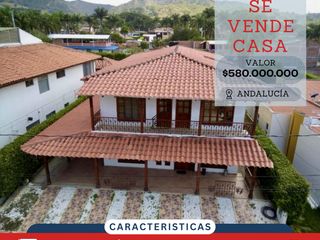Foto 1 de CASA CAMPESTRE EN CONJUNTO CERRADO EN ANDALUCÍA - VALLE DEL CAUCA