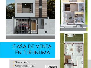 Foto 3 de Casa de venta por estrenar en Turunuma