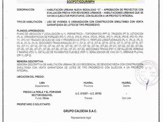Foto 9 de URBANIZACION RESIDENCIAL LA PERLA LOTES EN HUARAL CON TITULO DE PROPIEDAD INDEPENDIZADO. INMOBILIARIA GRUPO CALDEXA