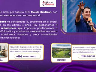 Foto 43 de URBANIZACION RESIDENCIAL SAN ISIDRO LOTES EN HUARAL CON TITULO DE PROPIEDAD INDEPENDIZADO. INMOBILIARIA GRUPO CALDEXA