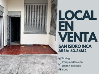 Foto 4 de LOCAL COMERCIAL EN VENTA SAN ISIDRO EL INCA NORTE DE QUITO