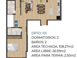 Foto 5 de Departamento en venta en Jose Luis Bustamante y Rivero