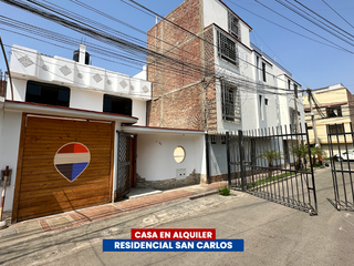 Foto 2 de Casa En Alquiler - Residencial San Carlos (Ica)