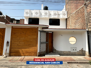 Foto 1 de Casa En Alquiler - Residencial San Carlos (Ica)