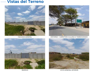 Foto 5 de VENTA DE AMPLIO TERRENO EN SULLANA