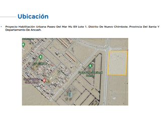 Foto 3 de VENTA DE TERRENO EN NUEVO CHIMBOTE E9 LOTE 1