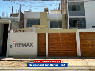 Foto 1 de CASA CERCA A PARQUE - RESIDENCIAL SAN CARLOS (ICA)