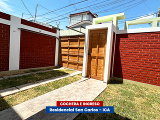Foto 4 de CASA CERCA A PARQUE - RESIDENCIAL SAN CARLOS (ICA)